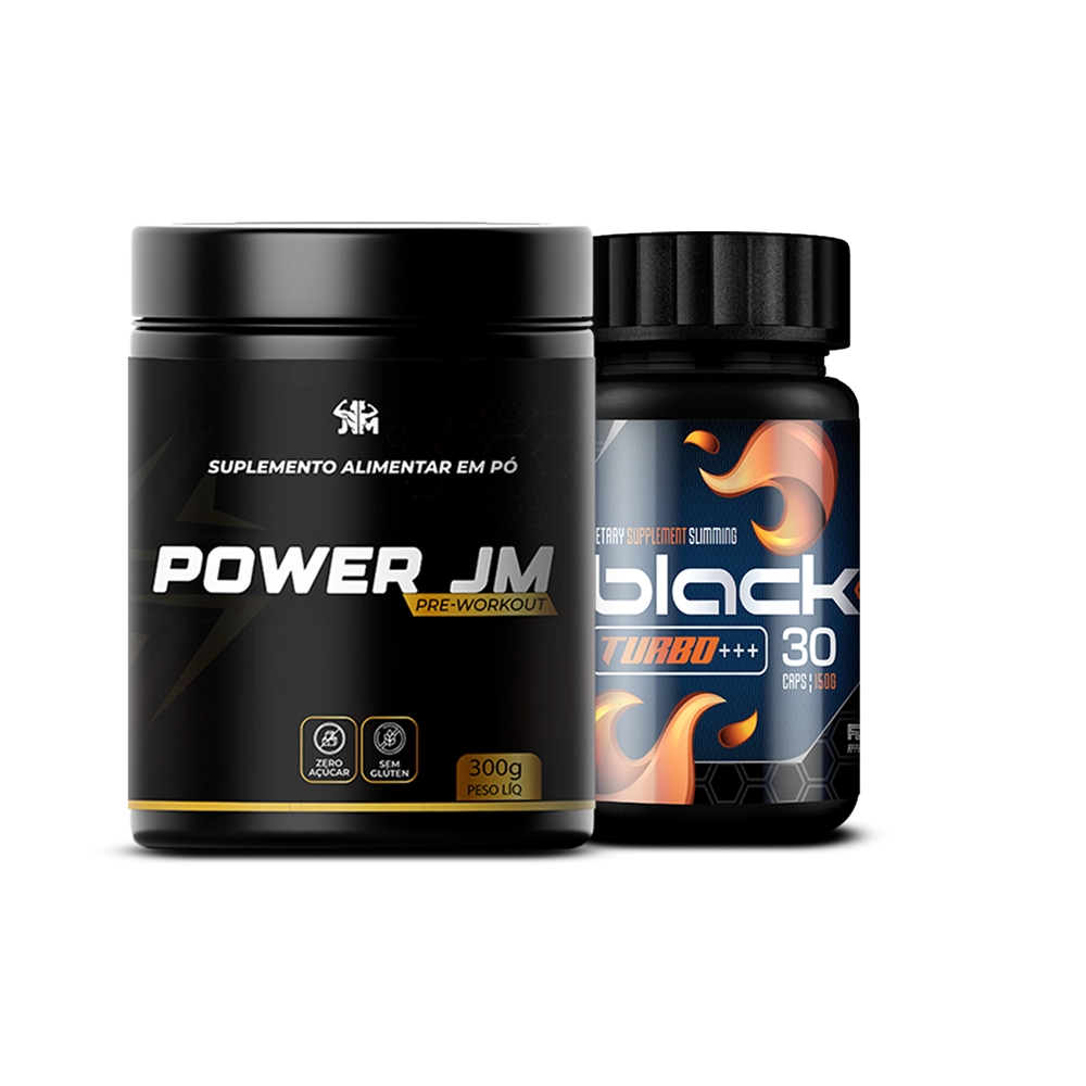 Pré-Treino Power + BlackTurbo