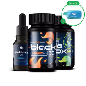Black Turbo + DetoxUp + Melatonina