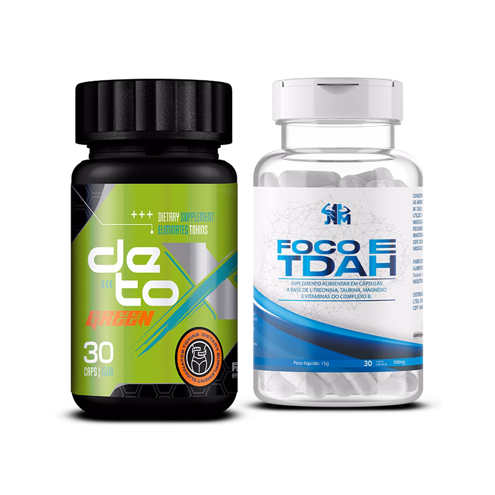 DetoxGreen + Foco & TDAH